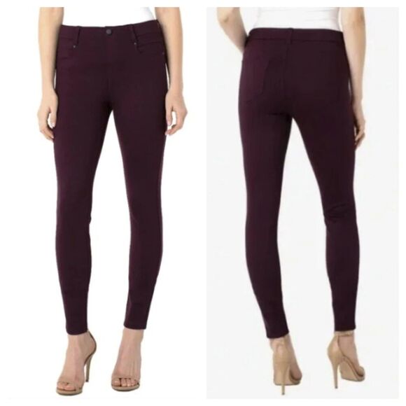 Liverpool Madonna Skinny Pant Aubergine Size 6/28 Retail $88 NWT *** - Picture 2 of 7